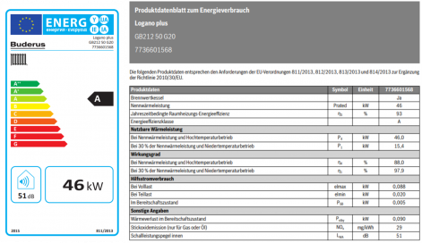 Gasbrennwert Logano plus GB212 Datenblatt