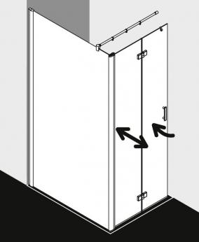 Duschwand WALK-IN