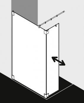 Duschwand WALK-IN