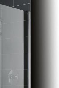 Duschwand WALK-IN XS 