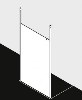 Duschwand WALK-IN XS 