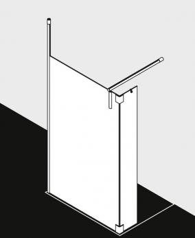 Duschwand WALK-IN XS 