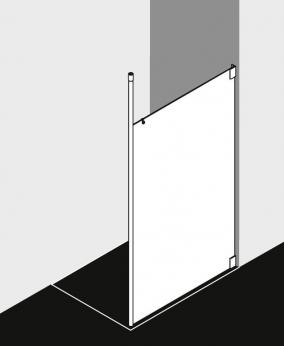 Duschwand WALK-IN XS 