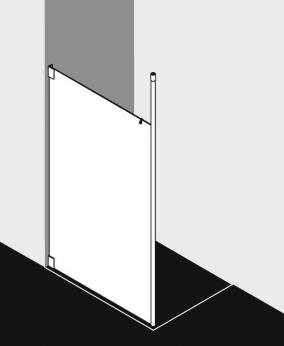 Duschwand WALK-IN XS 