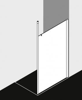 Duschwand WALK-IN XS 
