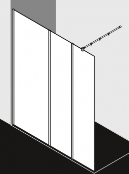 Duschwand WALK-IN XB
