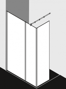 Duschwand WALK-IN XB