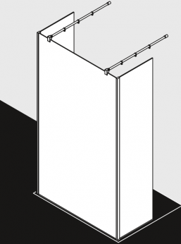 Duschwand WALK-IN XB