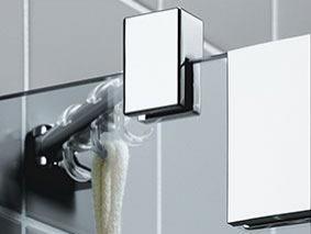 Glasduschwand Detail