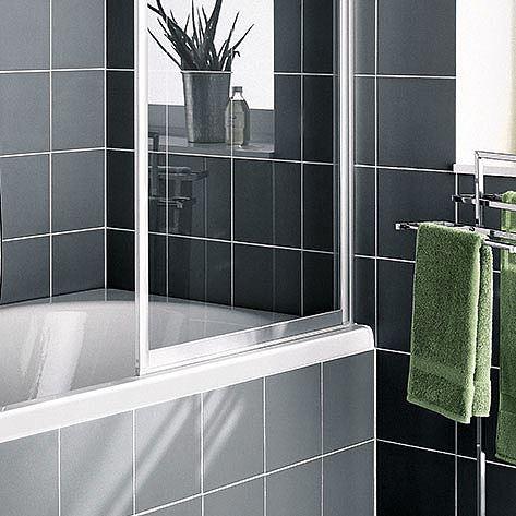 Badewannenglaswand