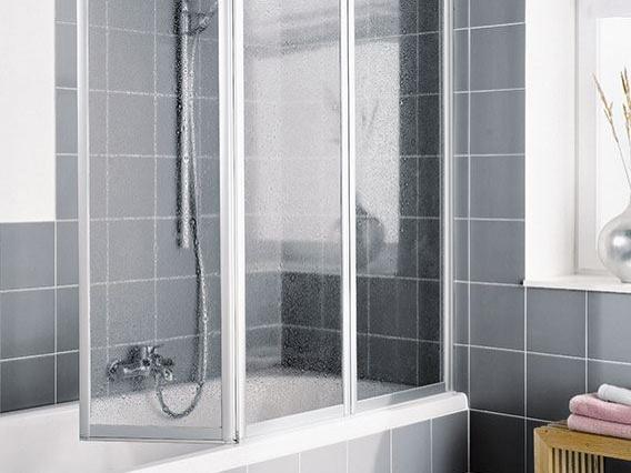 Badewannenglaswand